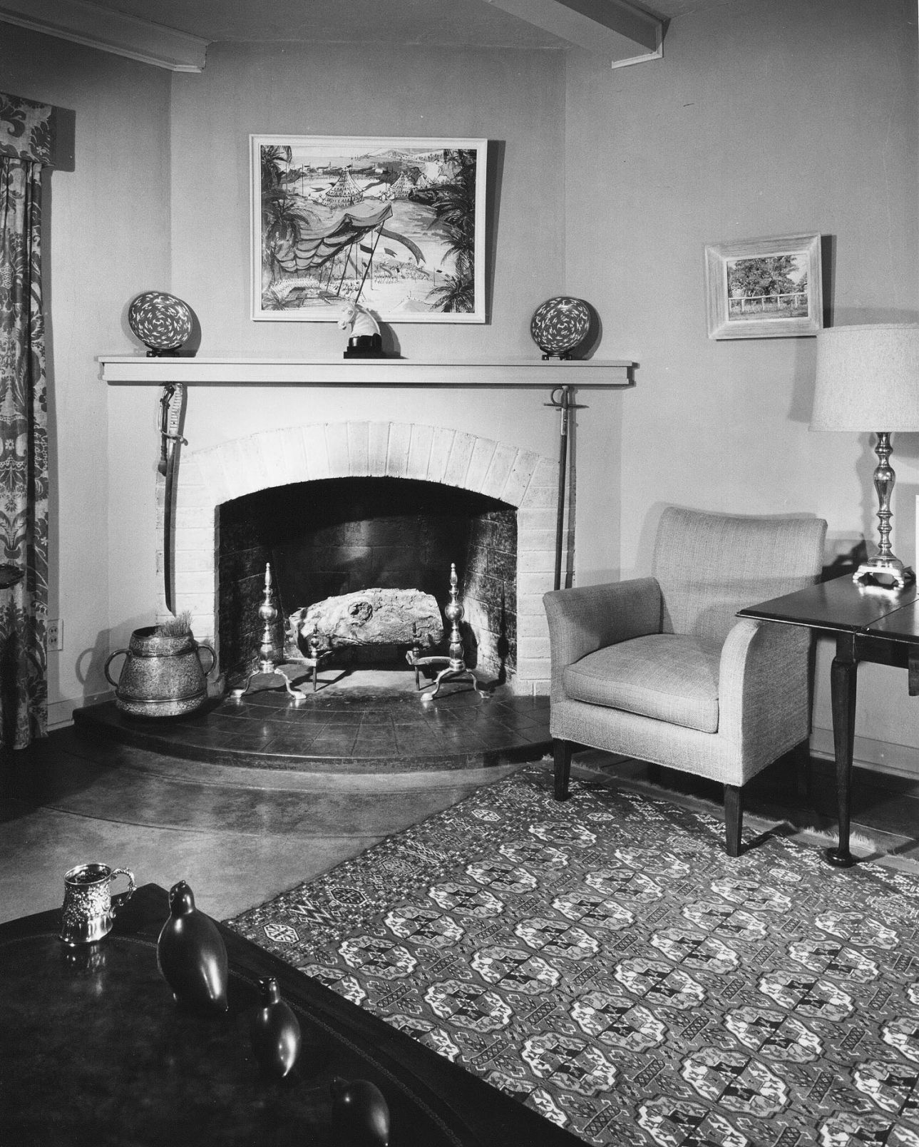 1959 Tucson home photos: Camel footprints all over